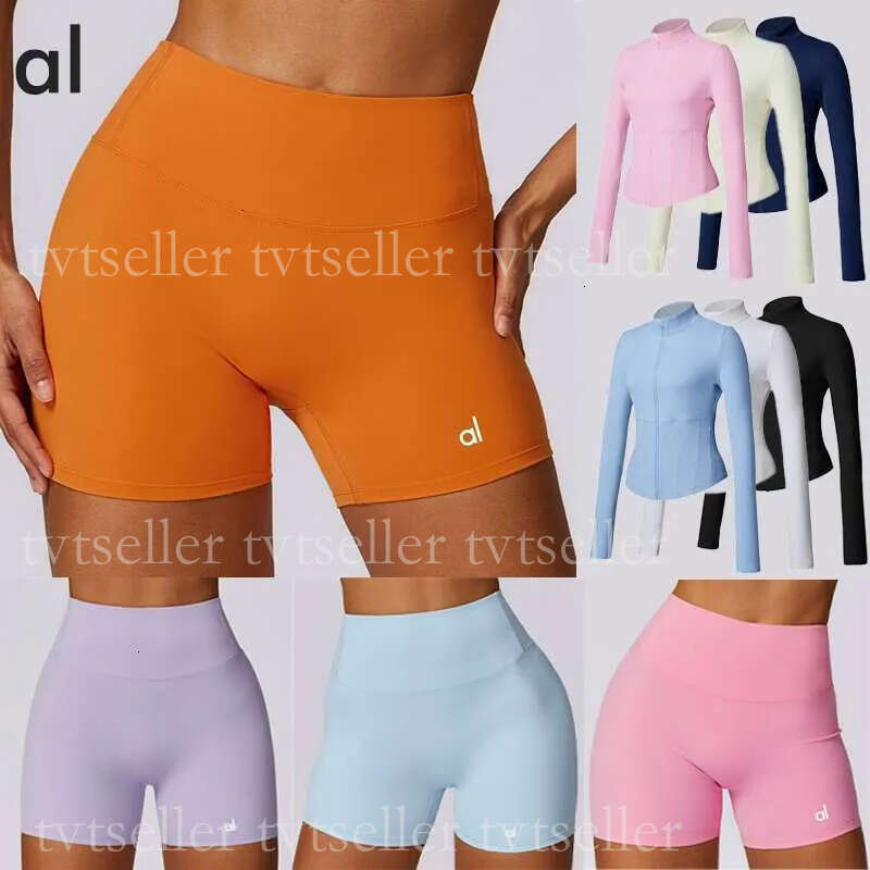 2026 Yoga Jackets Set Jacket Sweat Pant Sport Pant Shorts Alosetnessitys Women Clothes Men Sweatshirt Alosetnessitys Women Clothes Set