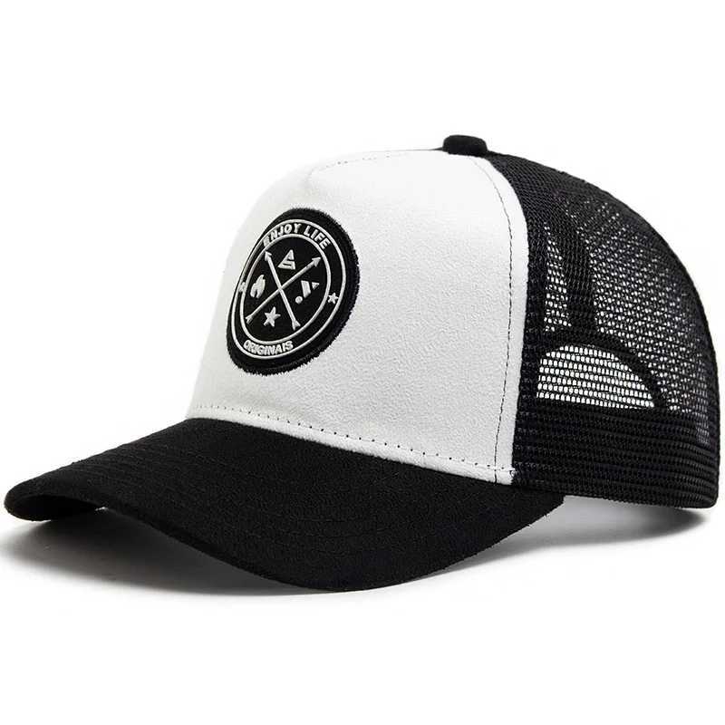 Hot selling high quality Mesh Baseball unisex Fashion Casual Breathable Letter Icon Hip Hop Trucker Outdoor Sport DadHat M260327