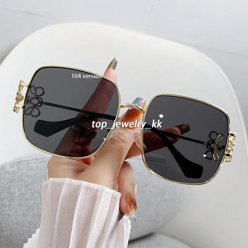 2026 loewelys sunglasselys sunglasses designer square large frame butterfly womens trendy cutout luxury fashion sunscreen loewelys sunglasseity 0a7