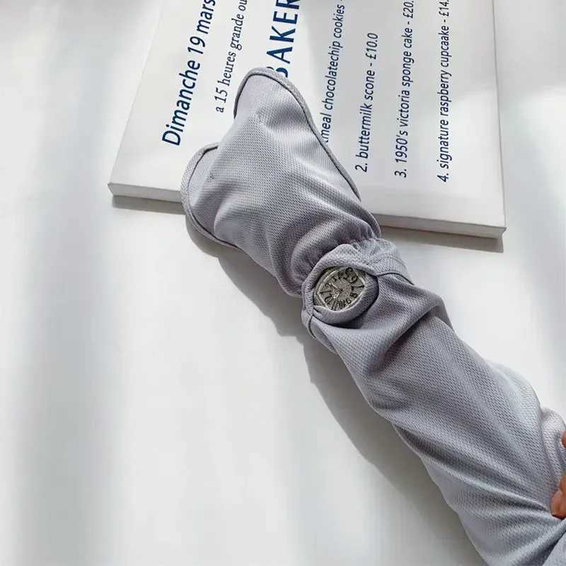 Womens summer sunscreen sleeves breathable horseshoe gloves UV protection driving gloves quick drying outdoor D260326