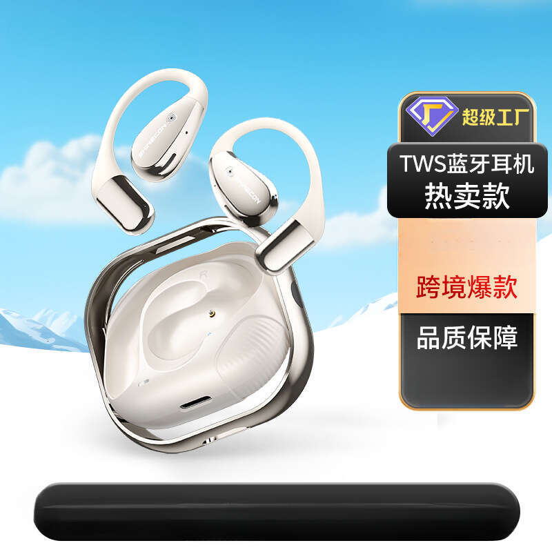 Famous Brand New AI Wireless Translation Private Model Noise Cancelling Over Ear Popular Cross Border Bluetooth Earphones CKS