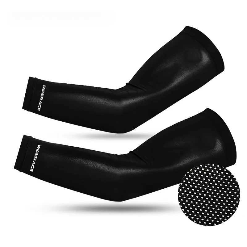 Ice Silk Sleeves Cycling Arm Sleeves Sun Protection Quick Dry Summer Outdoor Sports Running Basketball Cool Bicycle Arm Sleeves D260326