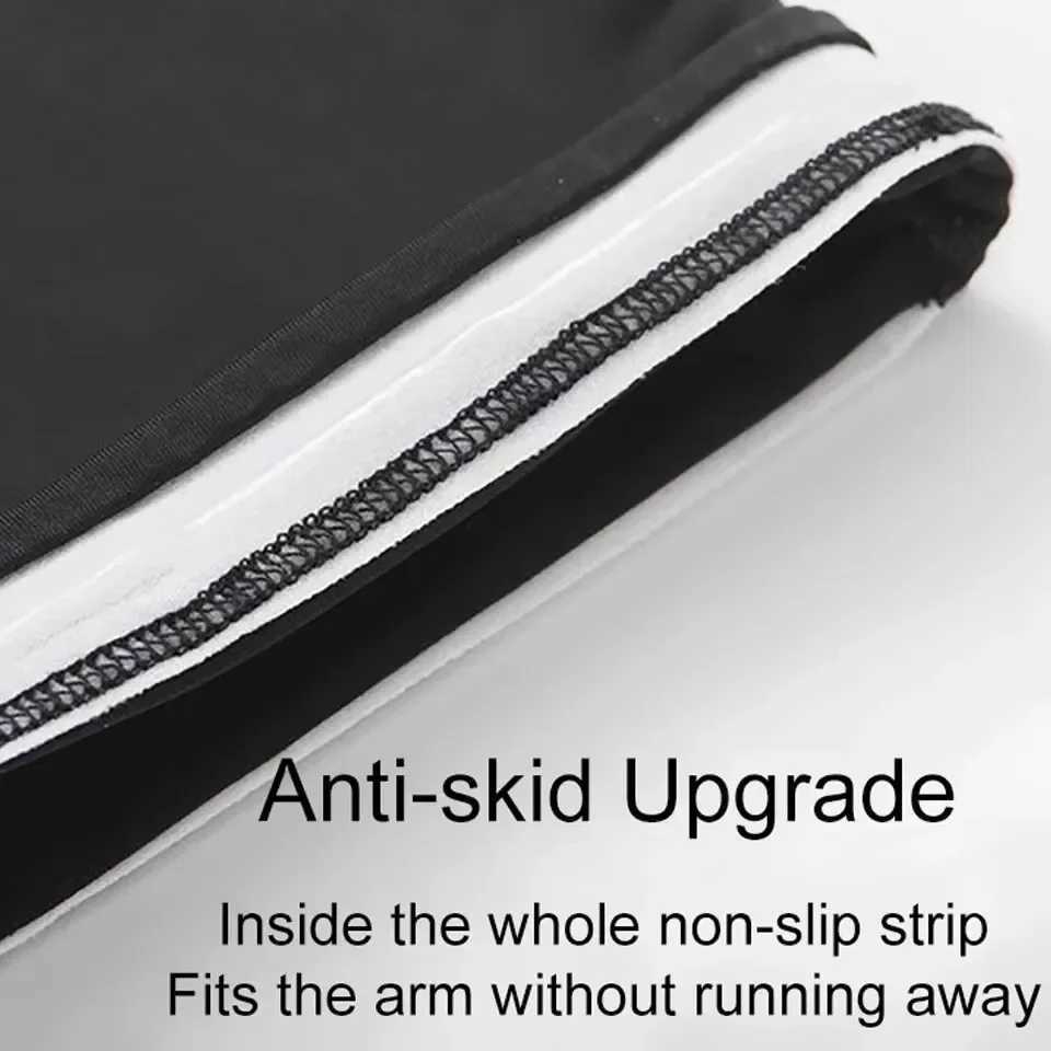 Sports Arm Sleeves Men Women Cycling Running Fishing Arm Cover Cuff Sun Protection Ice Cool Sleeves Long Gloves D260326