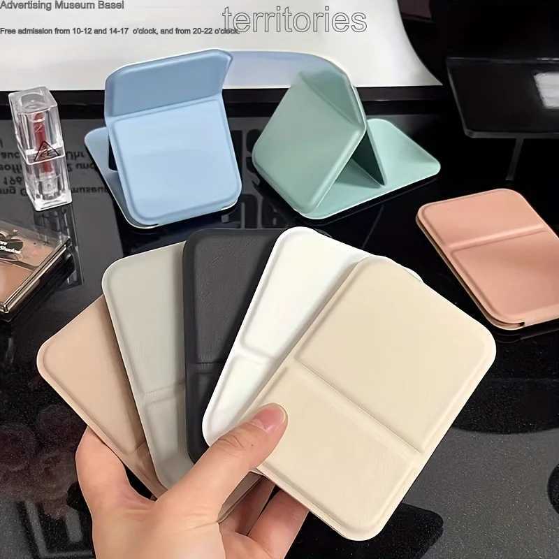 Mini portable small mirror makeup mirror dormitory bedroom folding mirror desktop home office dressing mirror H260327