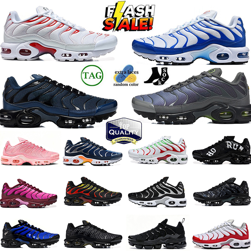 New plus AirsMx running shoes tuned men women Black Honey Black Metallic Silver Black Black Wood Camo University Red Triple Black men women trainers Sports Shoe