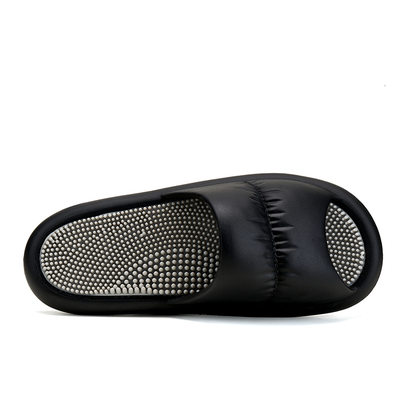 Design Slippers Comfortable Lightweight EVA Fashion Gifts Slides For Home Sandals Acupressure Massage Slippers Non Slip Solid Slide Daily Outfit 8858A - view 8