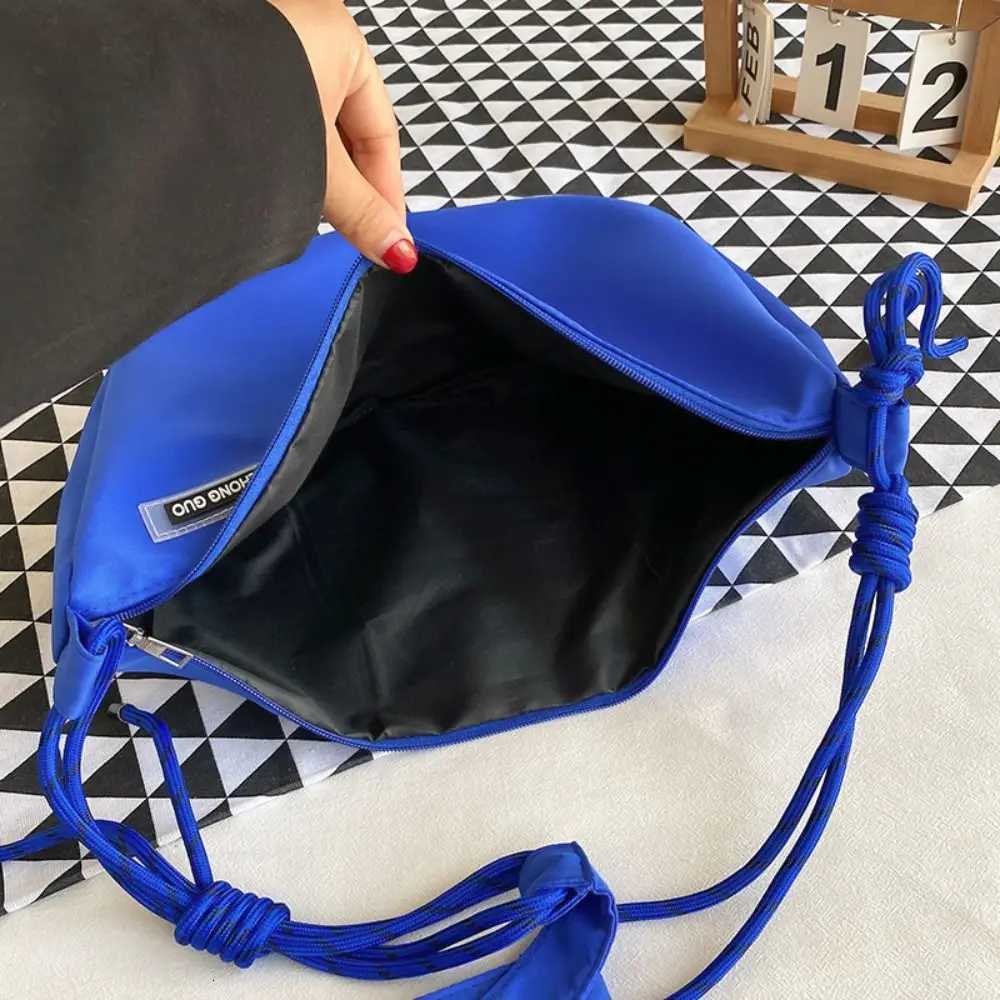 Casual Nylon Rope Nylon Crossbody Bag Casual Fashion Messenger Bag Solid Color Multifunctional Shoulder Bag Men C260327