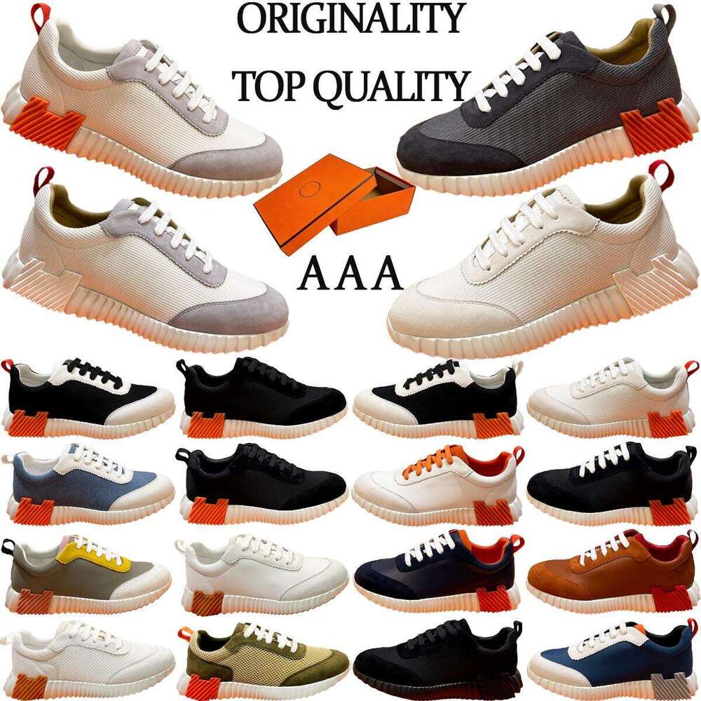 AAA top-quality bouncing Designer Men Women Sneakers shoes Luxury Casual Leather Mesh Sports Runner Shoe Rubber Sole Street Style Fashion Multiple Colors Size 35-46