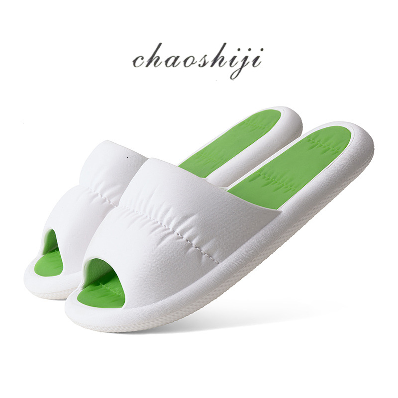 Design Slippers Comfortable Lightweight EVA Slides For Home Sandals Acupressure Massage Slippers Fashion Gifts Non Slip Solid Slide Big Size 8858A-2