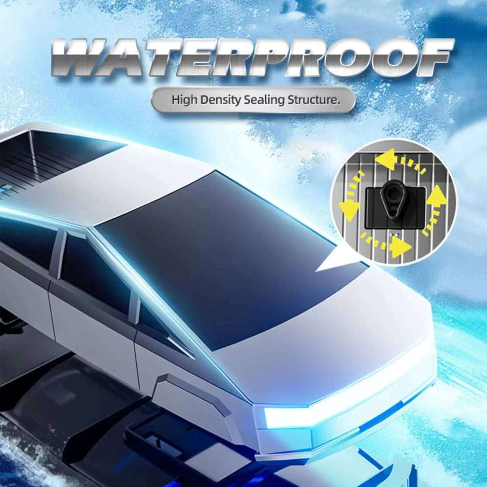 2.4GHz High Speed RC Boat Kids Boys, Dual Motor Waterproof Remote Control Racing Speedboat Toy for Pool Lake Outdoor Toys