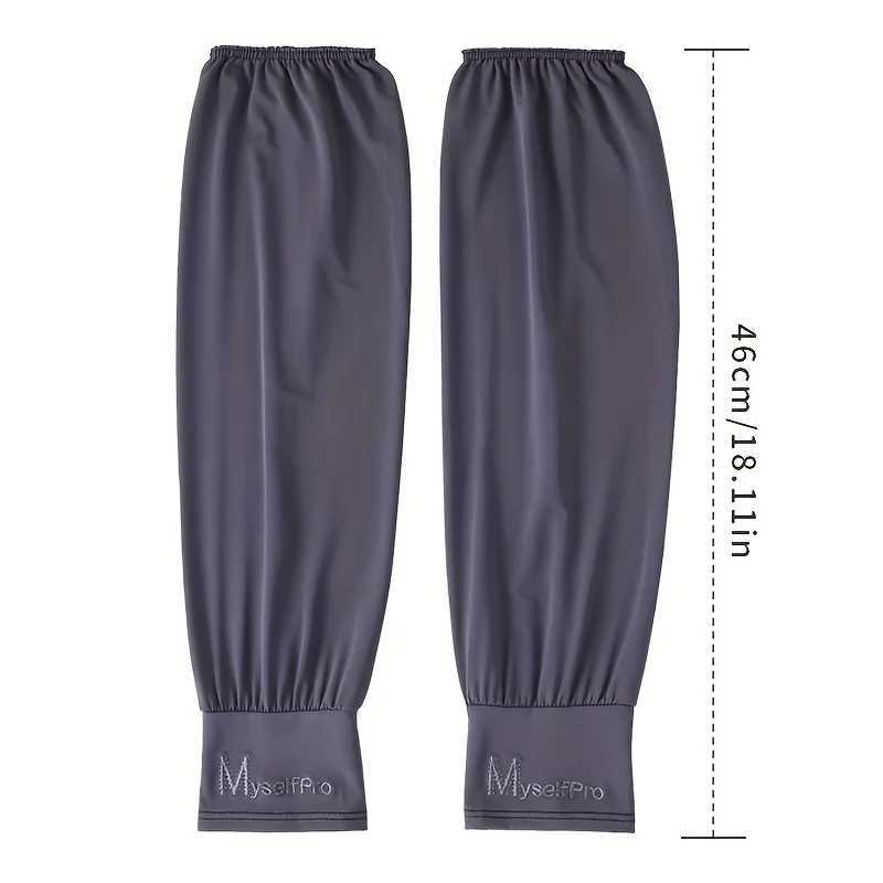 Ice Silk Sleeve Breathable Sun Protection Arm Sleeves Quick-drying Cycling Sleeve Loose Driving Fishing Men Women Arm Cover D260326