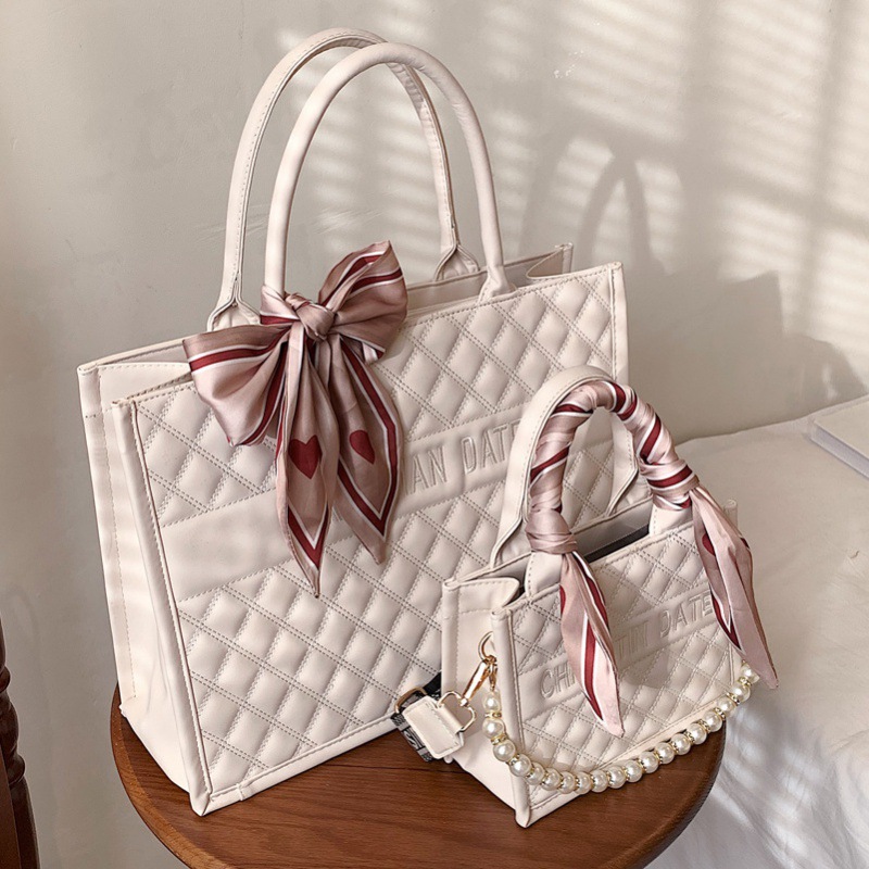 New 2026 Women's Tote Bag Large Capacity Trendy Handle Handbag Fashion Shoulder & Crossbody Bag