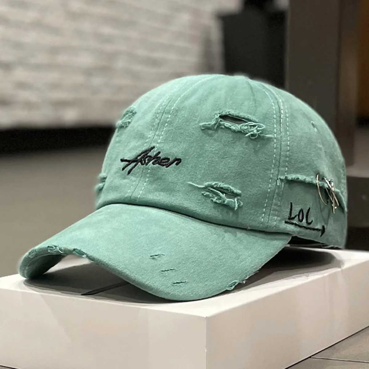 Retro Hole Baseball Spring/summer Fashion Hip-hop Duckbill Unisex Outdoor Sun Protection Hat M260327