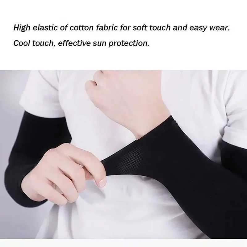Unisex Arm Guards Sleeve Warmers UV Sun Protection Sports Support Sleeves Hand Cover for Running Fishing Cycling D260326