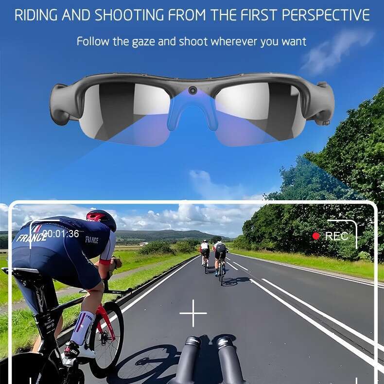 Famous Brand P HD Glasses Cycling Sports WIFI Mobile Phone Interconnection Recording Video Camera Cross Border Hot Product CKS