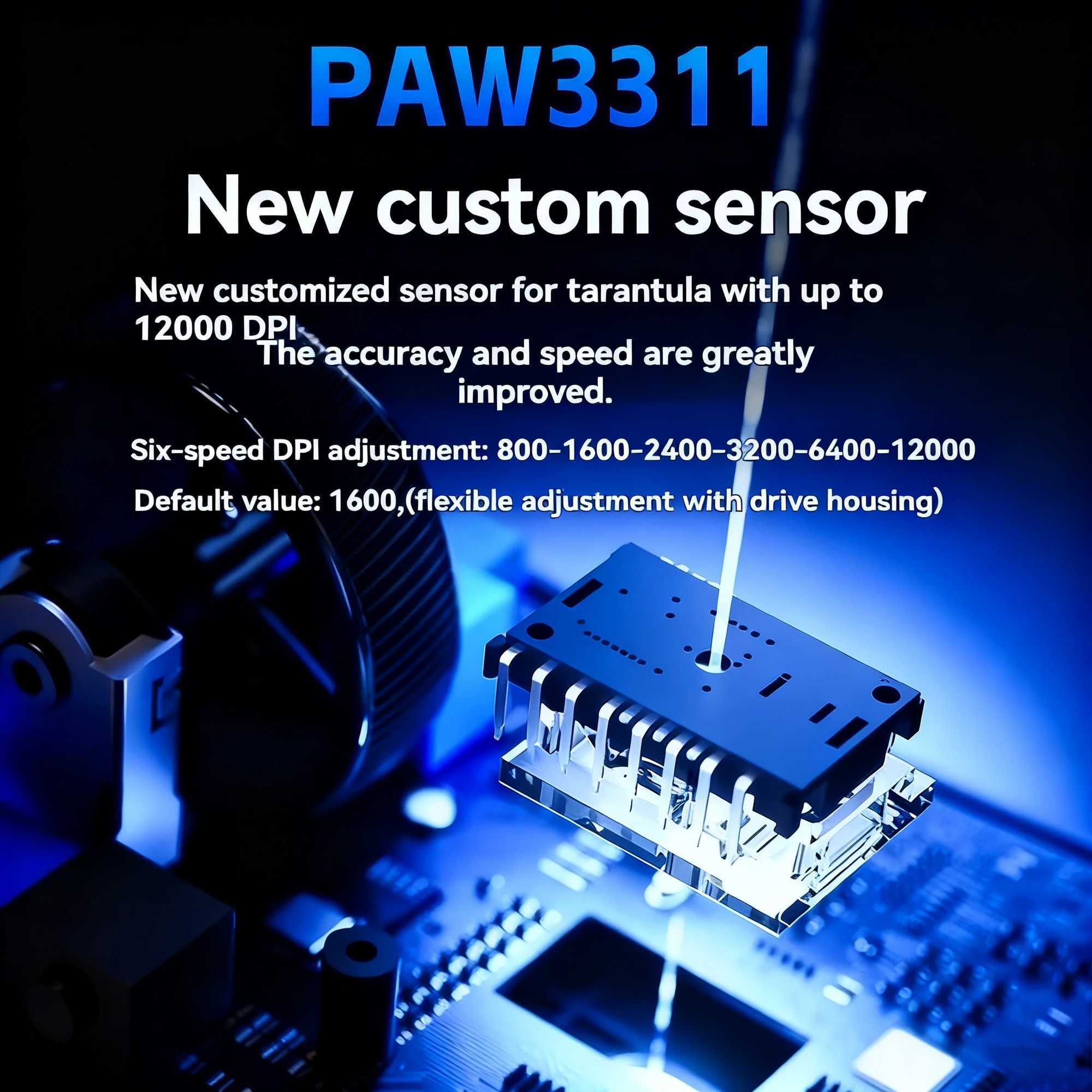 AULA SC620 Wireless Gaming Mouse Lightweight Design Multiple Lighting Effects Customizable Fire Button Optical Movement Dete D260327