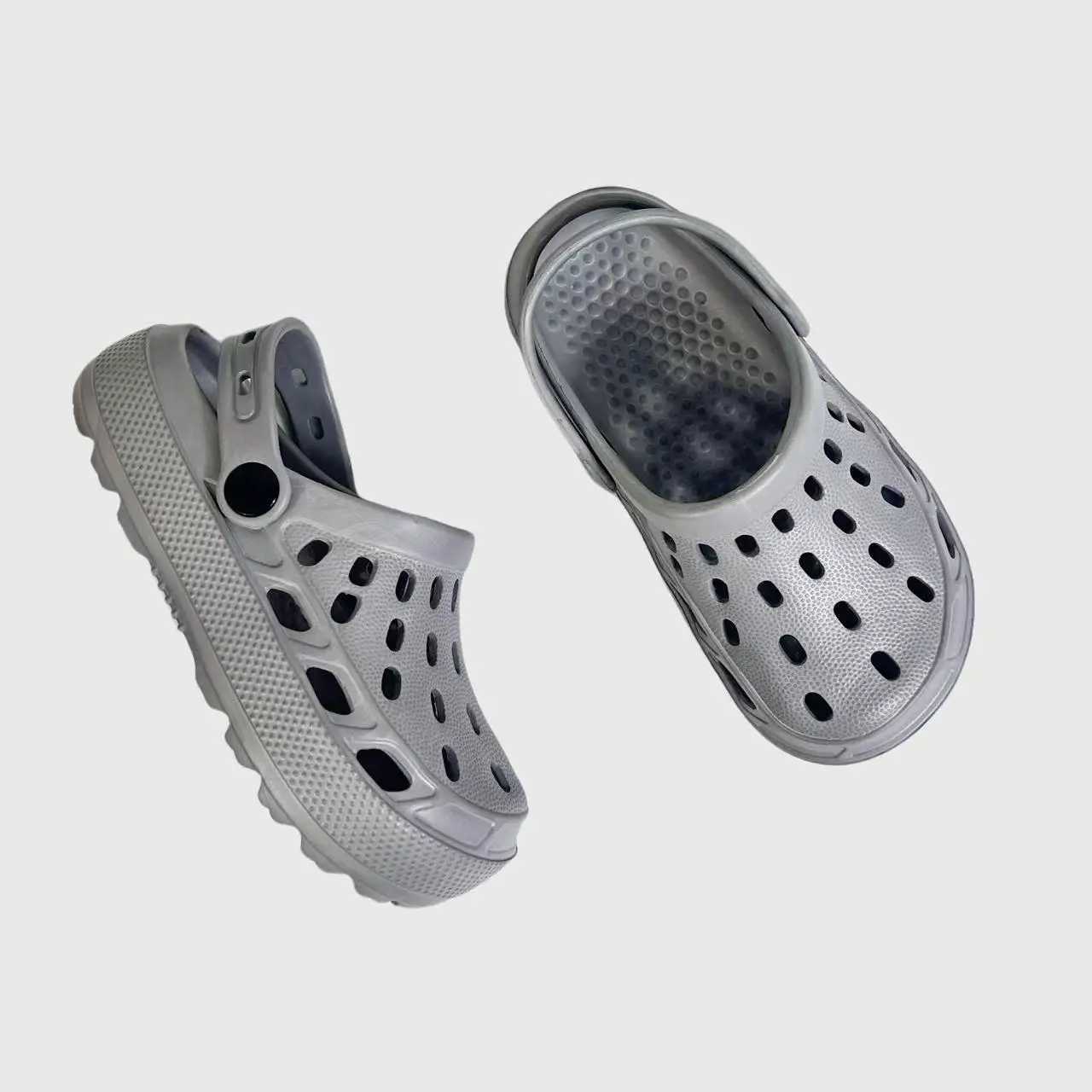Adorable Kids Beach Shoes Lightweight Breathable Children Sandals Outdoor Learning Shoes Fashionable Simple EVA Clog FootwearT260327