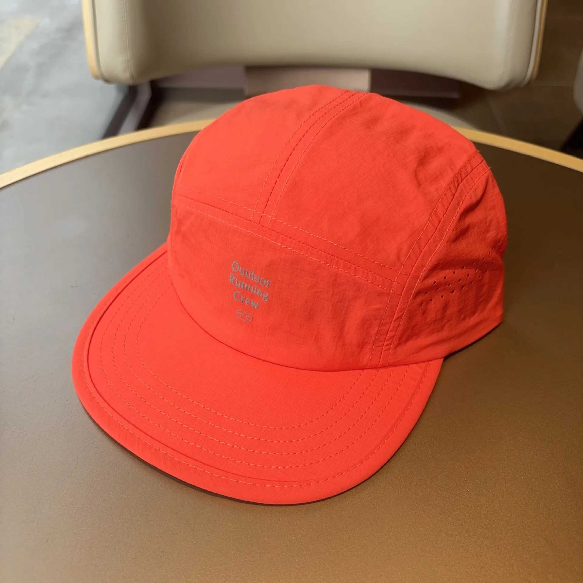 2026 New 5 Panel Running Men Women Lightweight Quick Dry Nylon Hat Outdoor Sports Breathable Flat Brim Baseball M260327