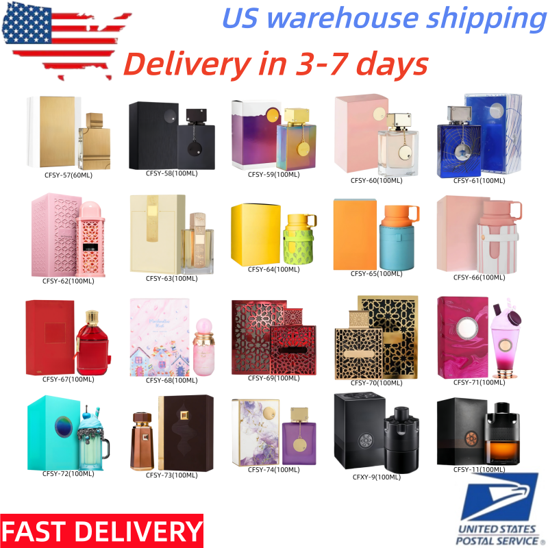 Perfume men's perfume women's perfume cologne EDP EDT men's and women's fragrance perfume spray designer perfume US warehouse quick delivery