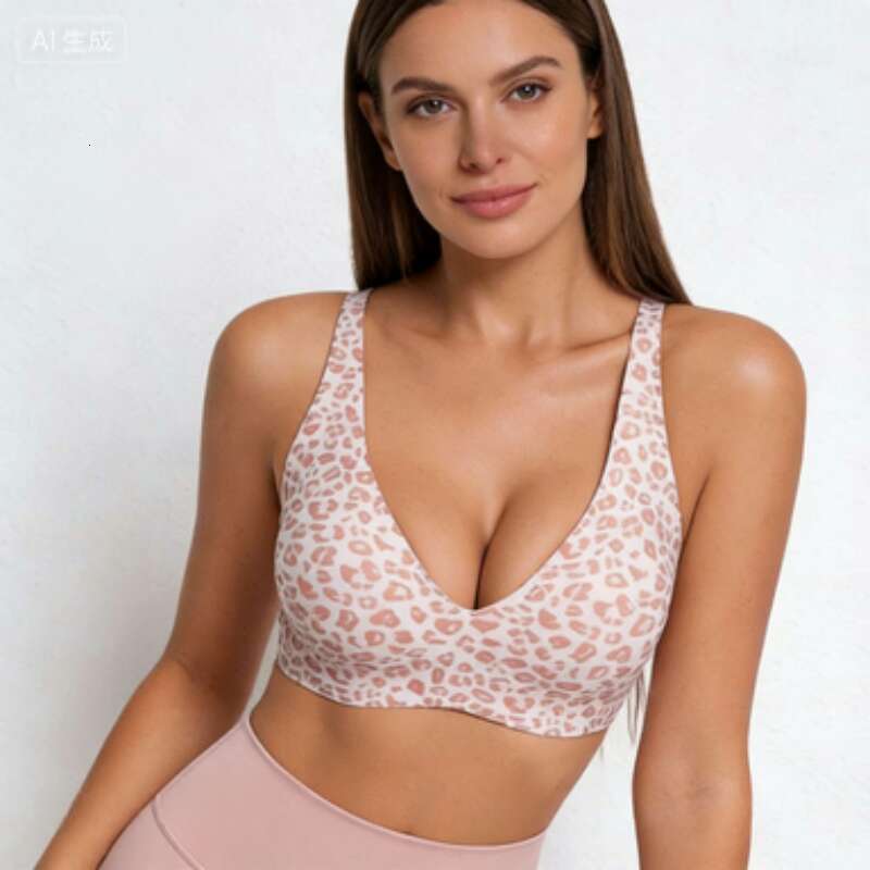 Women's Seamless Deep V Jelly Wirefree Bra Sexy Thin Comfortable Push Up Everyday Bras