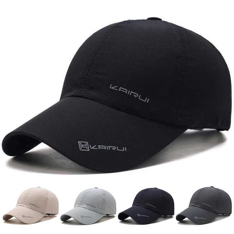 Unisex Breathable and quick drying Snapback Baseball Caps Spring and Autumn Outdoor Adjustable Casual Hats Sunscreen Hat M260327