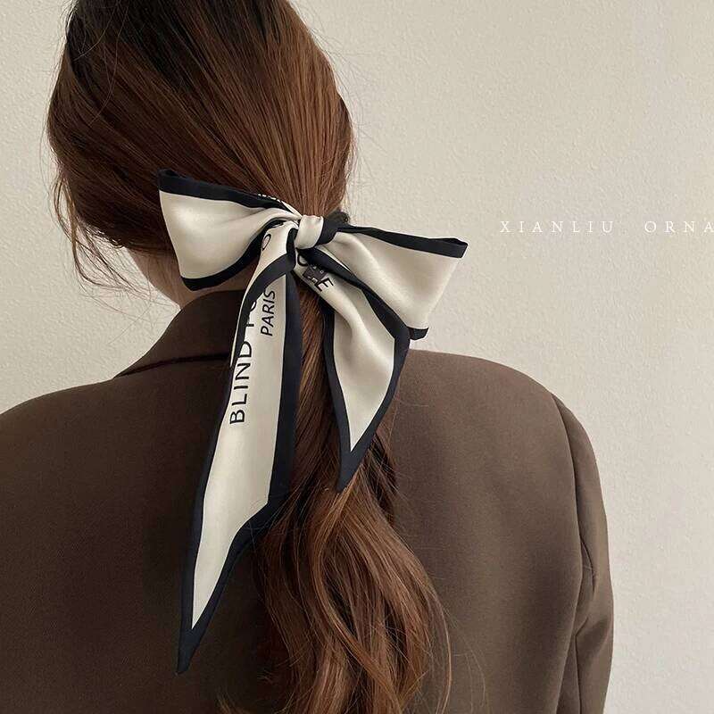 2026 New Luxury Brand Tarot Women Scarf Bag Hair Skinny Silk Scarves Design Foulard Neckerchief Headband For Ladies 26H0327