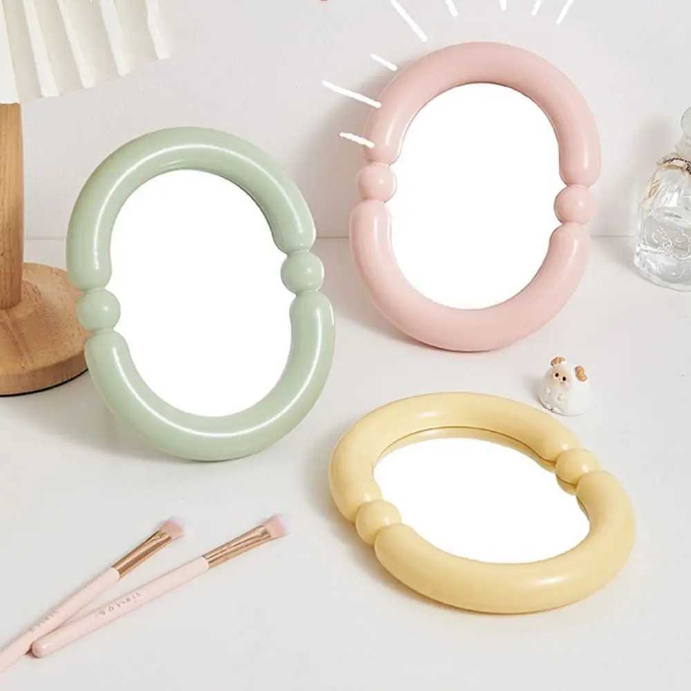 Creative Candy Color Makeup Mirror High-definition Adjustable Beauty Mirror Thickened Table Mirror Student Dormitory H260327