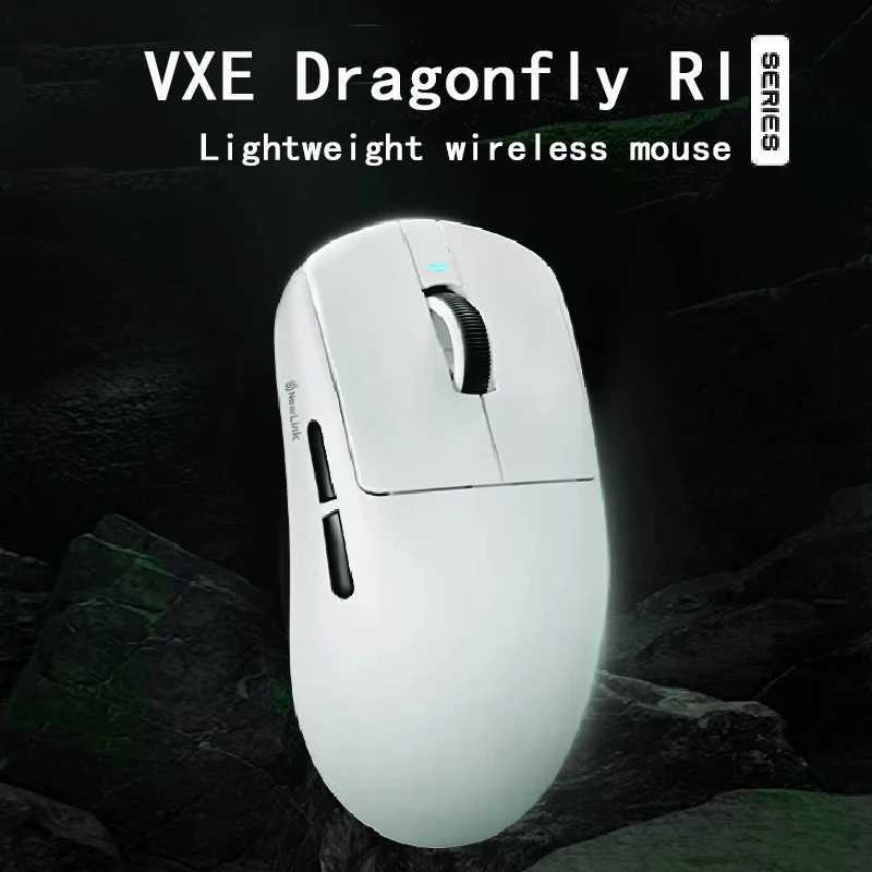 VGN Vxe Dragonfly R1 SE E-Sports Wireless Mouse Game Long Battery Life Paw3395 Lightweight Ergonomic Three-Mode Bluetooth Mouse D260327