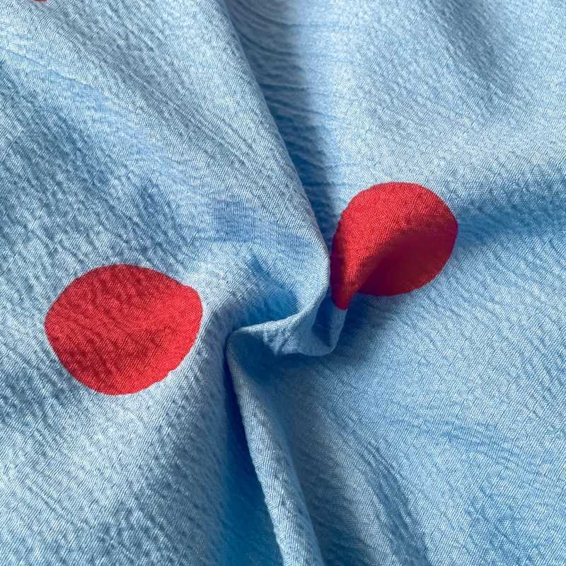 Polka Dot Bedding Set Washed Cotton Korean Duvet Cover Flat Sheet And Pillowcase Set For Cozy Bedroom Decor Single Double Size H260327