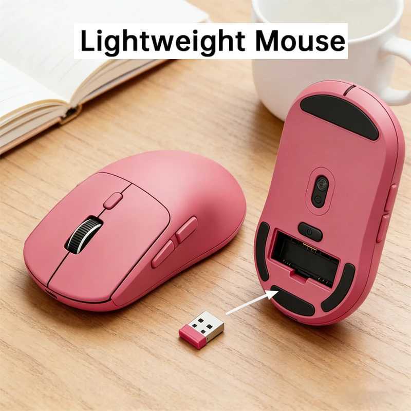 X3 Lightweight Mouse Wireless Bluetooth Dual-mode Connection PAW3395 Macro Bluetooth Mouse For Games Feels Comfortable D260327