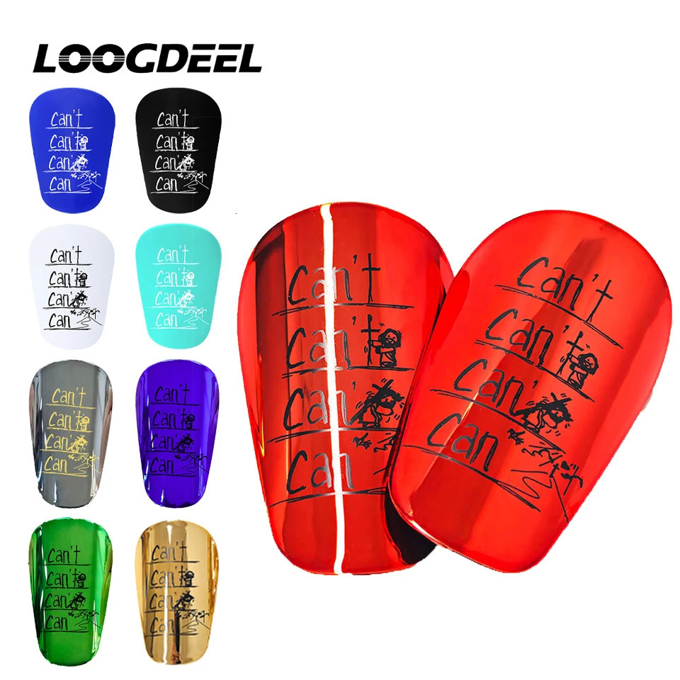 Loogdeel 1Pair Soccer Shin Pad Football Training Leg Guard Protective Equipment Mini Shin Guards Anti Slip Unisex Kids Boys Girl 260326