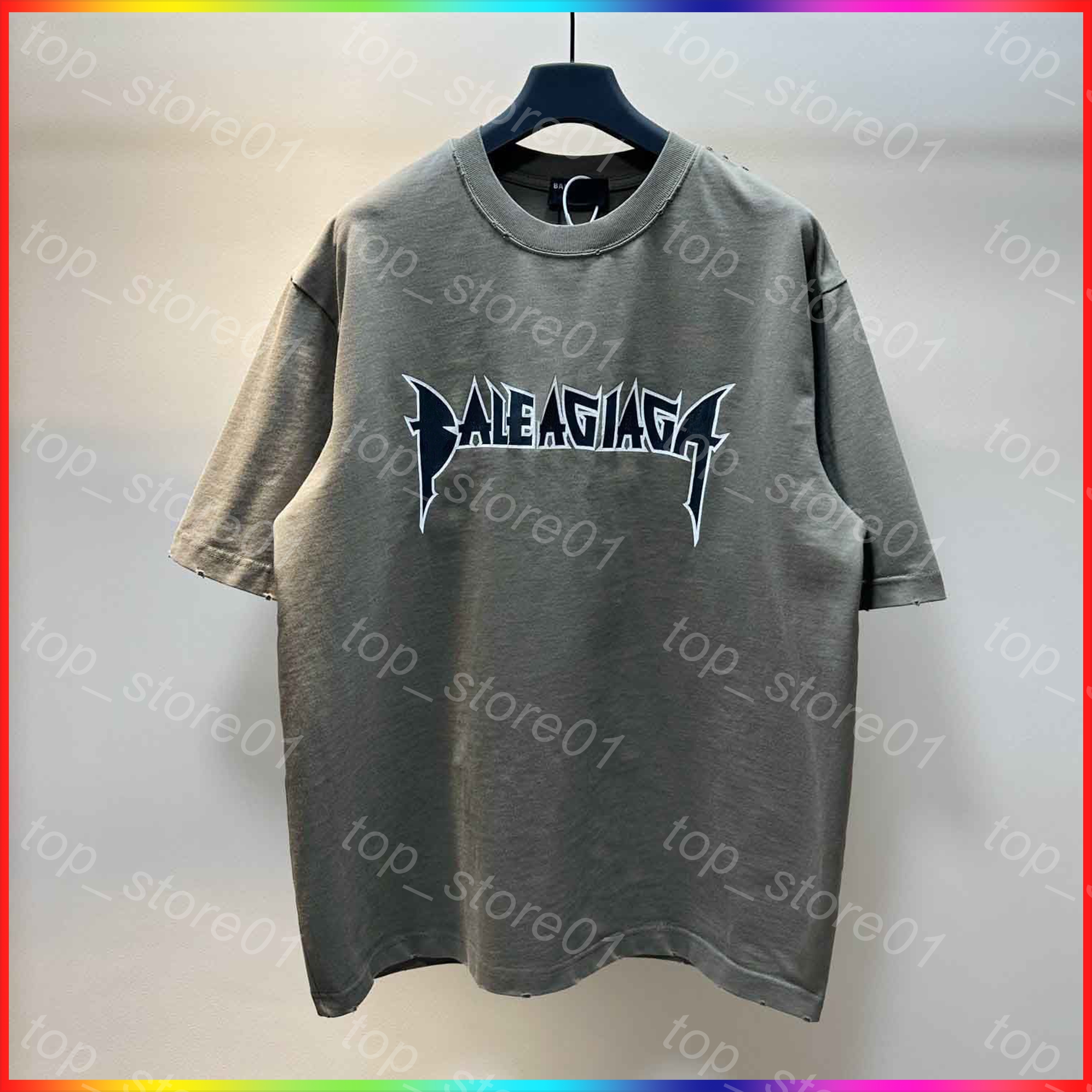 2026 New Summer Mens Designer T Shirt European and American Fashion Luxury Embroidery Tees Print Letters graphic tee Clothing Womens Loose Casual Short Sleeves