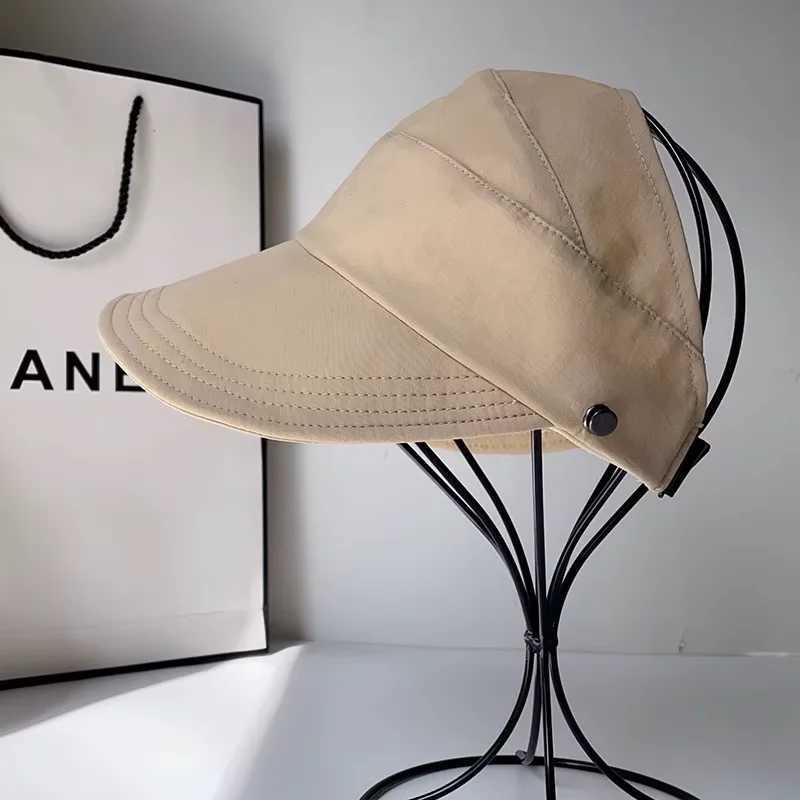 Summer Lightweight Style Can Tie Up in A High Ponytail Can Also Wear A Mask and A Sun Hat for Protection M260327