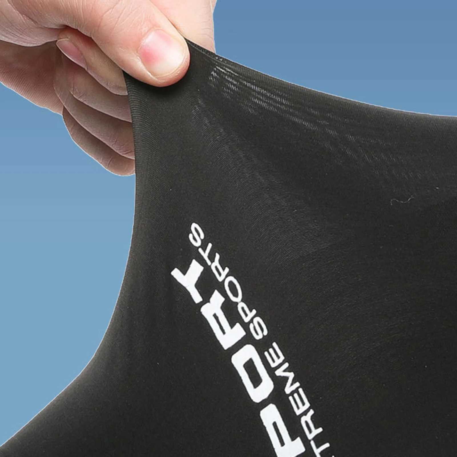 Sun-protective Arm Sleeves Cooling Cover Summer UV Sun Protection Riding Sleeves Thin ice silk gloves outdoor Running Cycling D260326