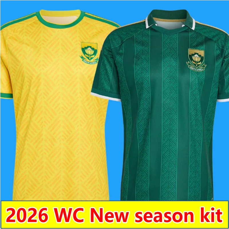 2026 South Africa jersey 26 27 Home Away Kit FOSTER Soccer Jerseys APPOLLIS MOFOKENG MAKGOPA HLONGWANE MBATHA MBOKAZI MODIBA SIBISI Football shirt
