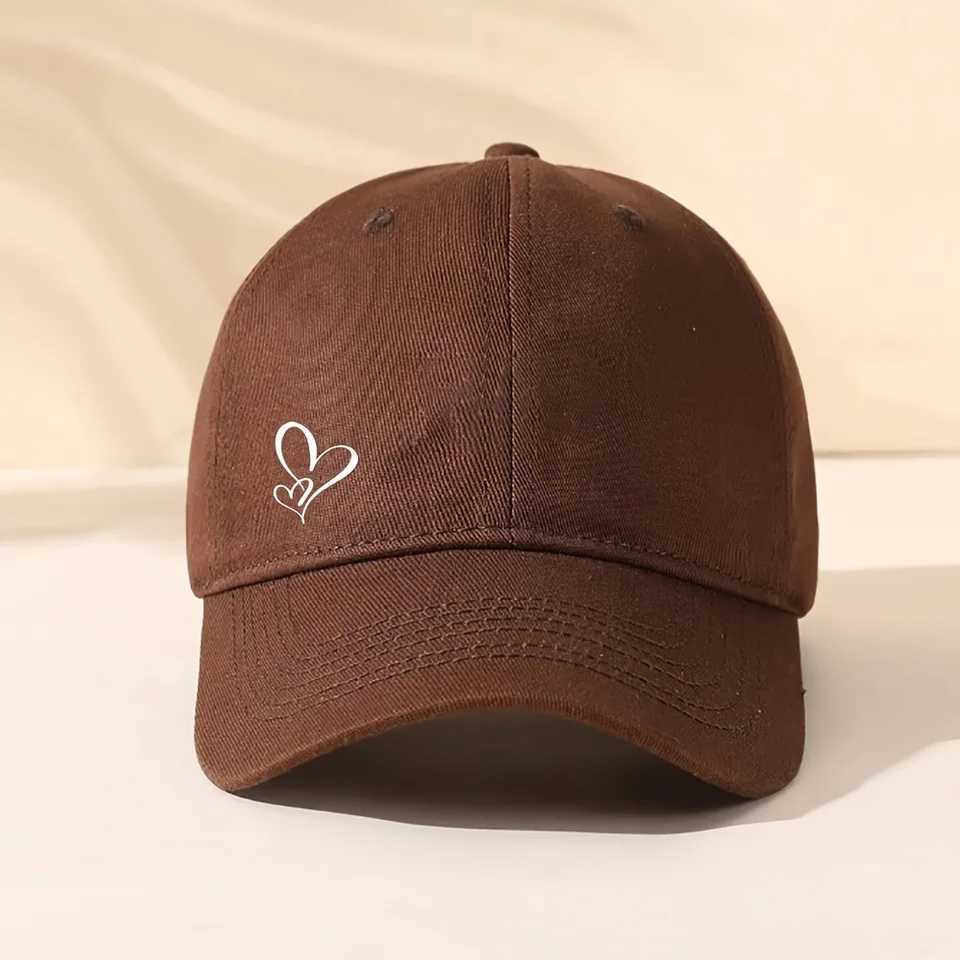 1 Piece of Love-thEMed Printed Baseball - AdjustabLE Snap Hat A FashionabLE Hat SuitabLE for Both Men and Women M260327