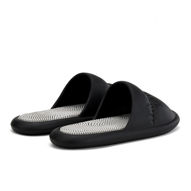 Design Slippers Comfortable Lightweight EVA Fashion Gifts Slides For Home Sandals Acupressure Massage Slippers Non Slip Solid Slide Daily Outfit 8858A - view 7