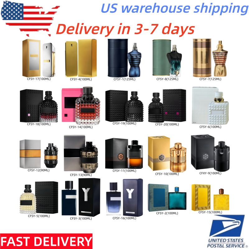 Perfume men's perfume women's perfume cologne EDP EDT fragrance perfume spray high-quality perfume fast delivery from American warehouse