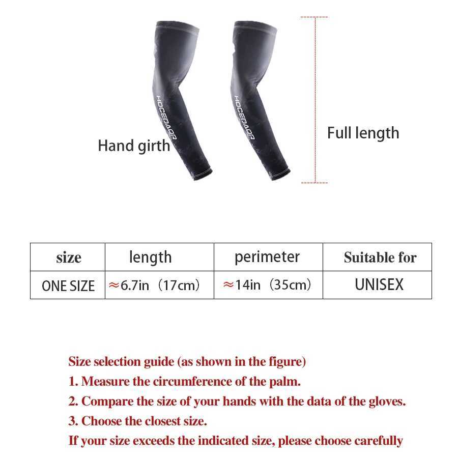 Summer Thin Sun-protective Sleeve Men Anti-UV Arm Sleeves for Driving Cycling Male Arm UV Protection Ice Silk Sleeve D260326