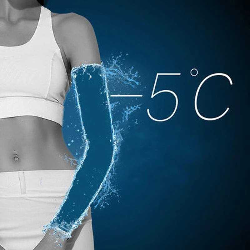 Ice Silk Sleeve Sunscreen Cuff Arm Uv Sun Protect AntiSlip Summer Outdoor Riding D260326