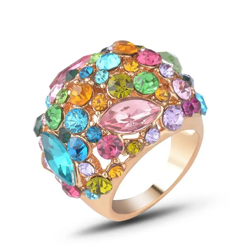 y Jewelry n Vintage Rings for Women Aesthetic Wedding Ring Fashion Accessories Couple Crystal 260327 - view 3