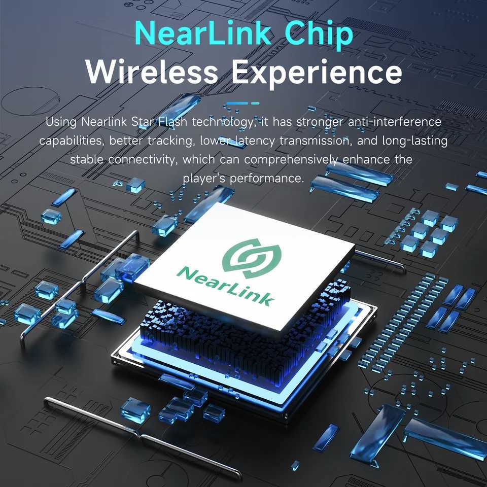 AJAZZ AJ200 NL AI MC Three-Mode Wired/24G/Bluetooth AI Smart Gaming Mouse DIY Voice Macro Assistant D260327