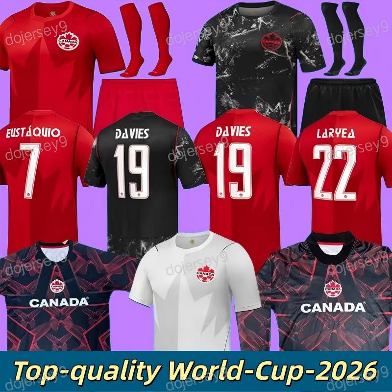 2026 World Cup Canada Soccer Jerseys national team 26 27 DAVIES J.DAVID LARIN UGBO CAVALLINI MILLAR EUSTAQUIO FRASER football shirt home player Fans
