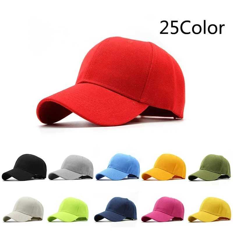 Solid Color Snapback Adjustable Unisex Spring Summer Dad Hat Shade Hip Hop Men Women Multiple Colour Baseball Peaked M260327