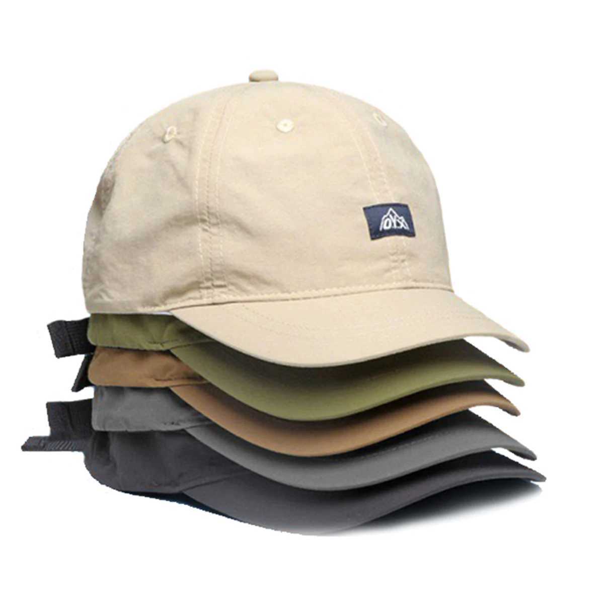 Unisex 0YX Letter Label Quick Drying Baseball Caps Spring Summer Outdoor Adjustable Casual Hats Sunscreen Hat Sports M260327