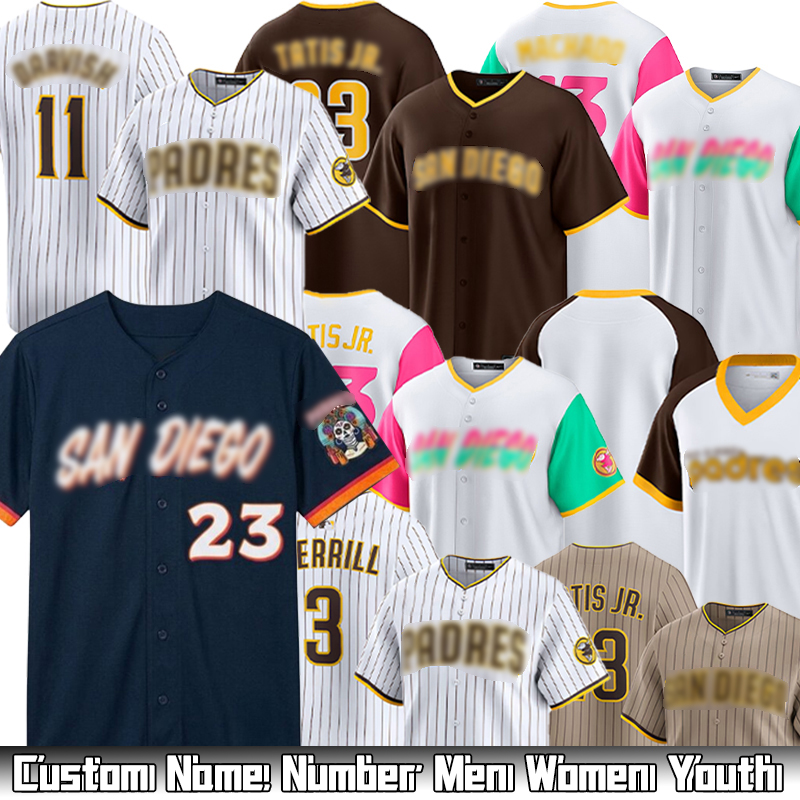 San Diegocity padres jersey Baseball Jerseys Fernando Tatis Jr. #13 Machado Yu Darvish Xander Bogaerts Dylan Cease City Connect jersey