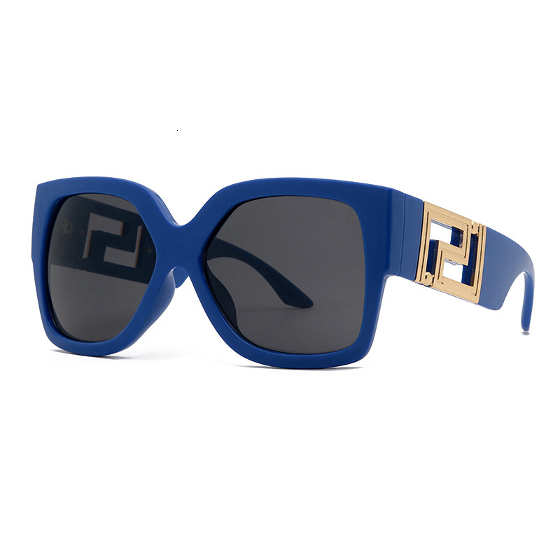 Luxury Brand Designer Sunglasses 4402 New European And American Fashion Large Frame Square Sunglasses For Women Trendy Sunglasses Female Ins Internet 