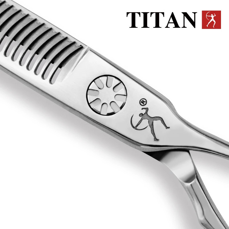 Titan hair scissors vg10 steel hand made sharp Cutting hairdressing shears barber 260327 - view 5