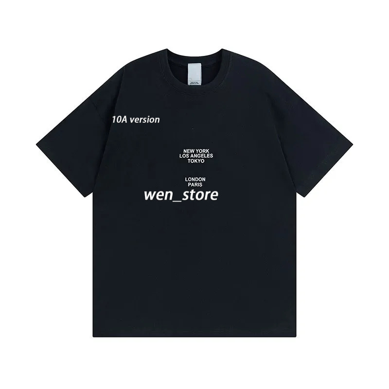 2026 studded Mens Designer Cotton stussyshort T Shirt stud Letter Print Graphic Tee Vintage Hip Hop Loose Sports stussyshort Short Sleeve Tops Men Streewear ccb
