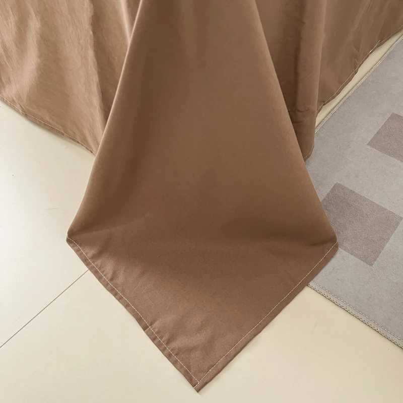 Vintage Double Sided Red Plaid Bedding Set Skin-Friendly Soft Duvet Cover Set with Bed Sheet and Pillowcases for Single Double H260327